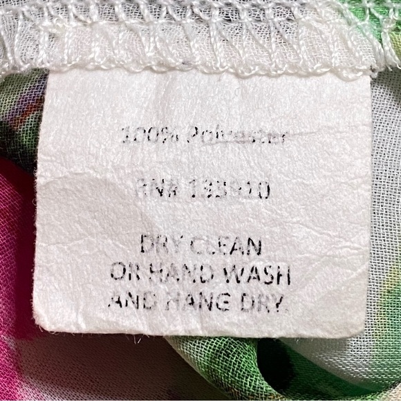 Show Me Your Mumu Tropical Floral Ruffle Strapless Off Shoulder Top Small - Picture 5 of 6